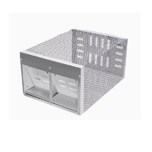 Capcană metalică pentru rozatoare cu sens unic, eficiență maximă la soareci si sobolani, reutilizabilă și sigură